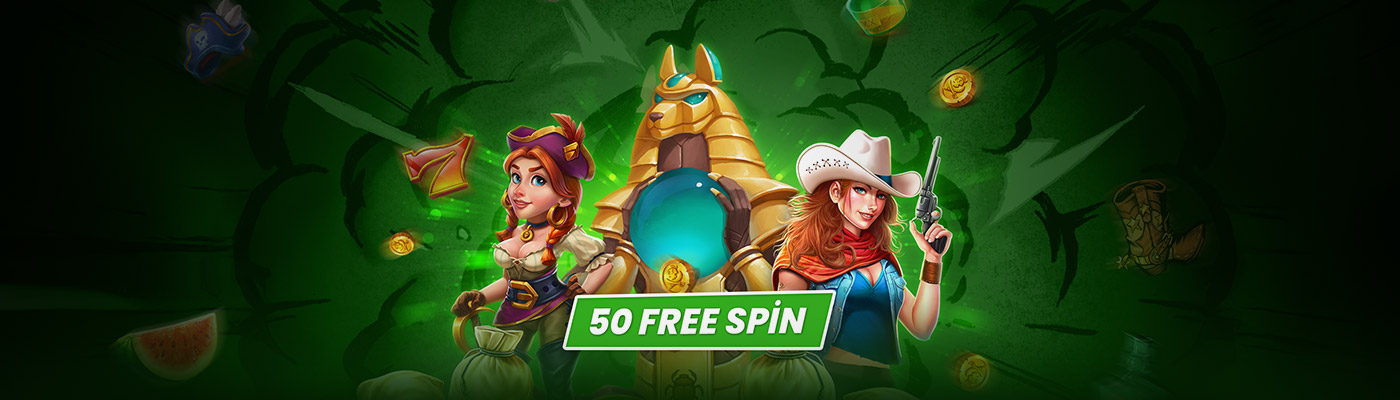 HAFTA SONUNDA EKSTRA KAZANÇ 50 free spin campaign